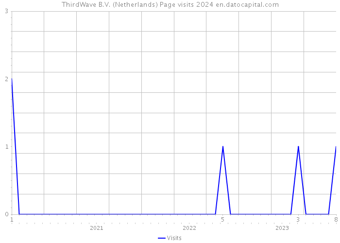 ThirdWave B.V. (Netherlands) Page visits 2024 