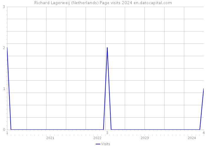 Richard Lagerweij (Netherlands) Page visits 2024 