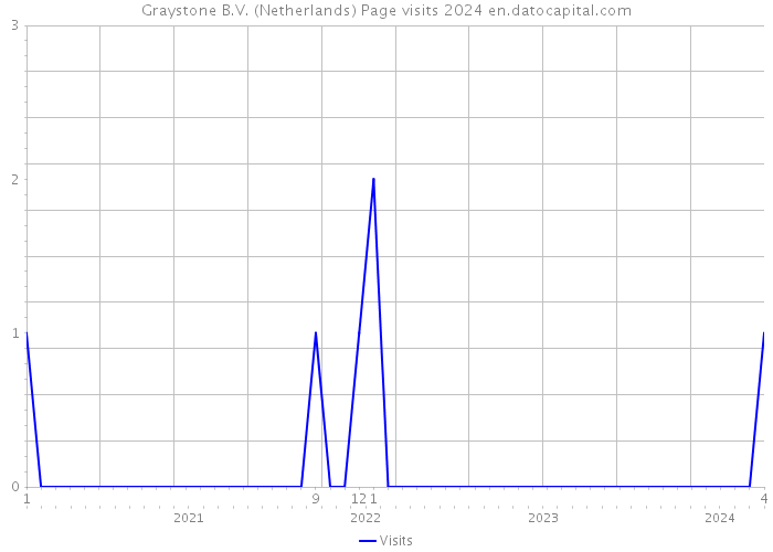 Graystone B.V. (Netherlands) Page visits 2024 