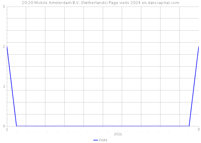 20:20 Mobile Amsterdam B.V. (Netherlands) Page visits 2024 