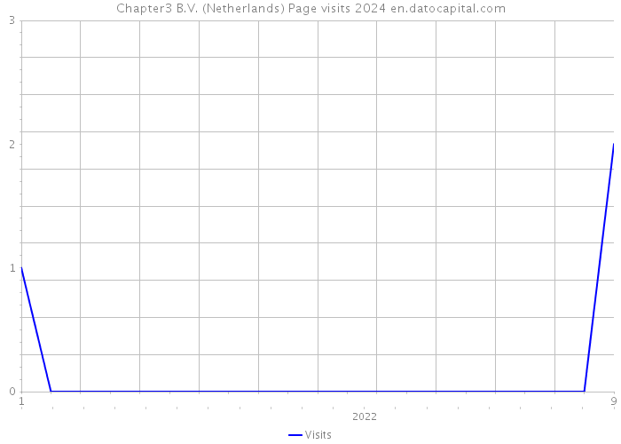 Chapter3 B.V. (Netherlands) Page visits 2024 