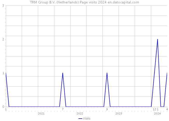 TRM Group B.V. (Netherlands) Page visits 2024 