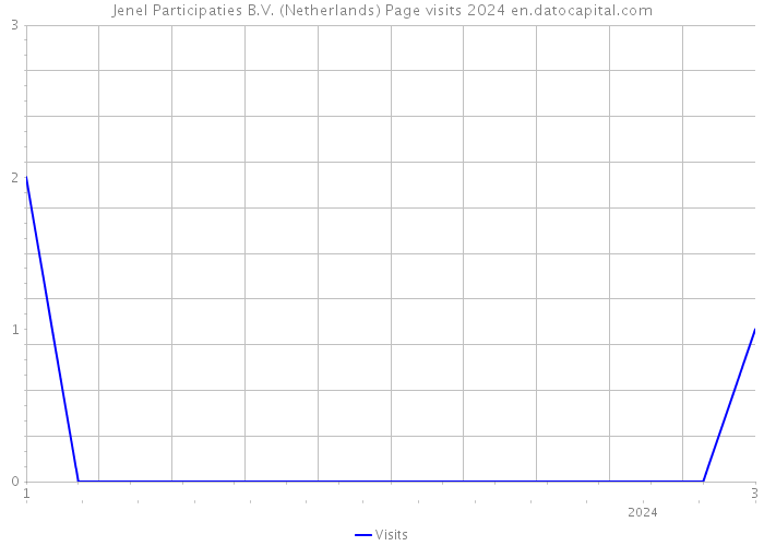 Jenel Participaties B.V. (Netherlands) Page visits 2024 