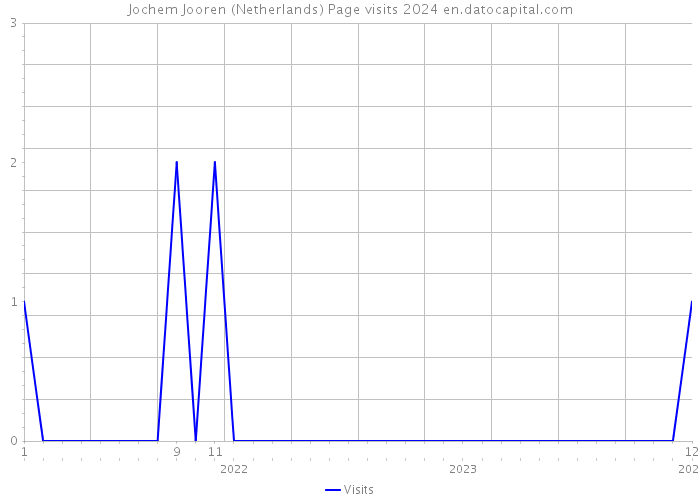 Jochem Jooren (Netherlands) Page visits 2024 