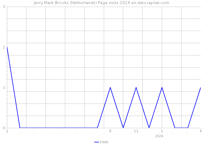 Jerry Mark Brooks (Netherlands) Page visits 2024 
