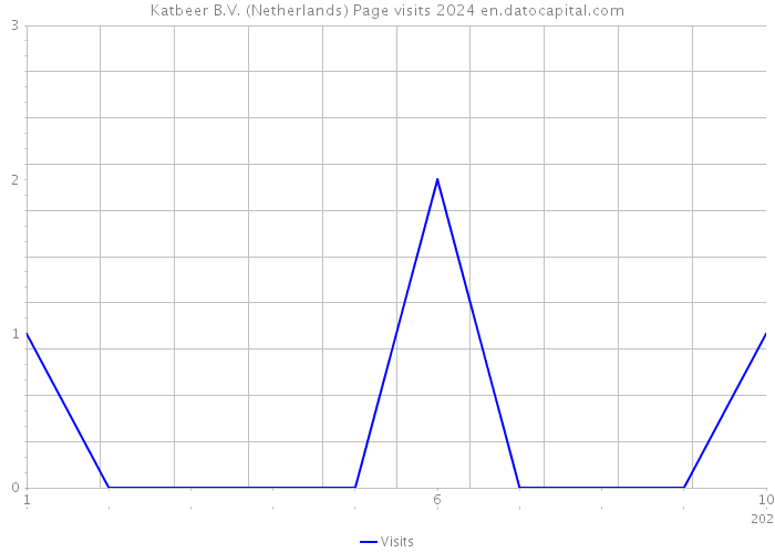 Katbeer B.V. (Netherlands) Page visits 2024 