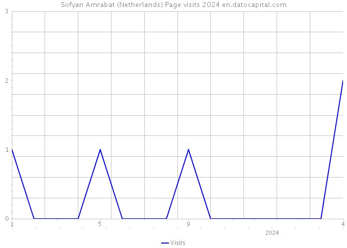 Sofyan Amrabat (Netherlands) Page visits 2024 