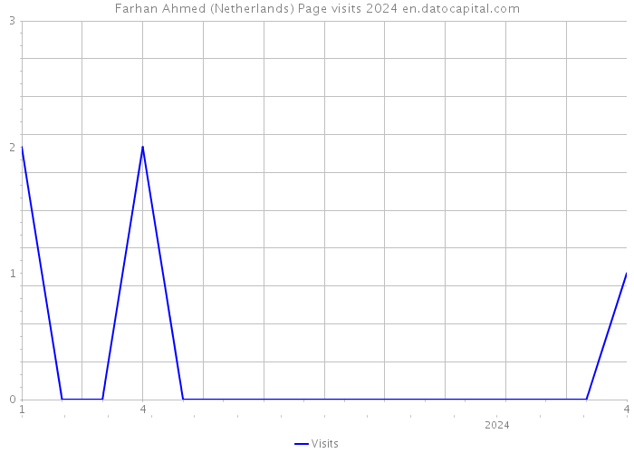 Farhan Ahmed (Netherlands) Page visits 2024 