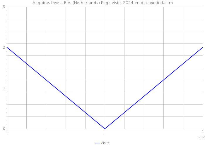 Aequitas Invest B.V. (Netherlands) Page visits 2024 