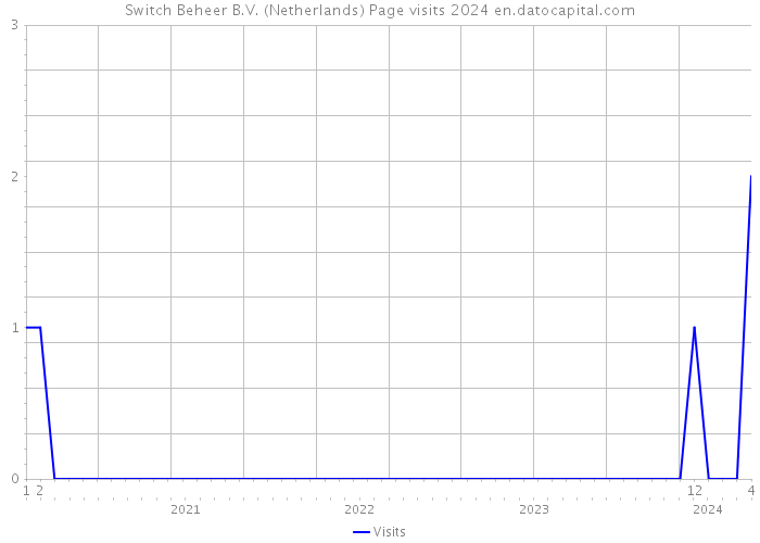 Switch Beheer B.V. (Netherlands) Page visits 2024 