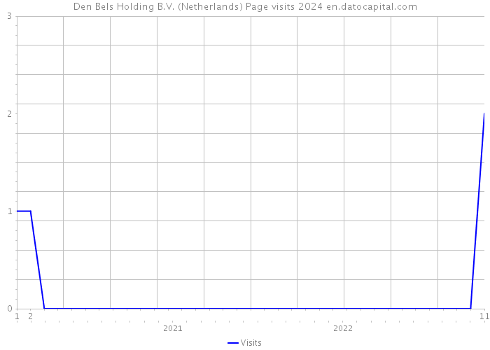 Den Bels Holding B.V. (Netherlands) Page visits 2024 