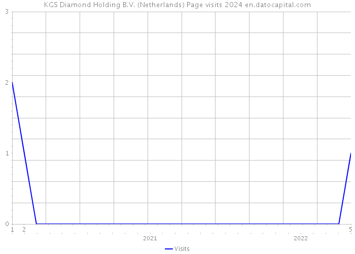 KGS Diamond Holding B.V. (Netherlands) Page visits 2024 