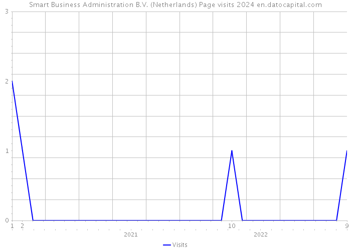 Smart Business Administration B.V. (Netherlands) Page visits 2024 