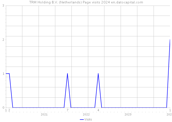 TRM Holding B.V. (Netherlands) Page visits 2024 