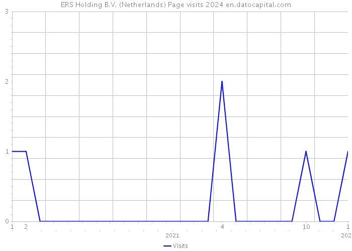 ERS Holding B.V. (Netherlands) Page visits 2024 