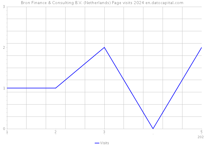 Bron Finance & Consulting B.V. (Netherlands) Page visits 2024 