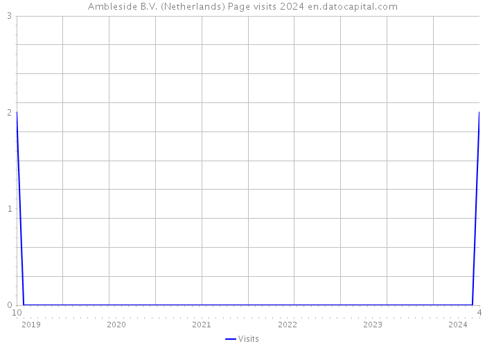 Ambleside B.V. (Netherlands) Page visits 2024 