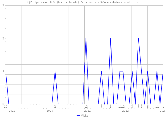QPI Upstream B.V. (Netherlands) Page visits 2024 