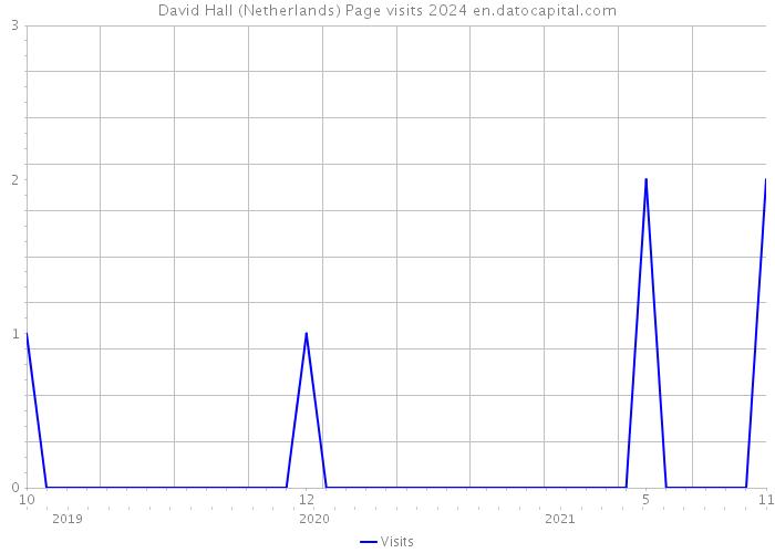 David Hall (Netherlands) Page visits 2024 