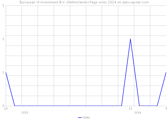 European VI Investment B.V. (Netherlands) Page visits 2024 
