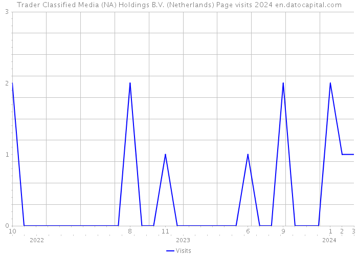 Trader Classified Media (NA) Holdings B.V. (Netherlands) Page visits 2024 