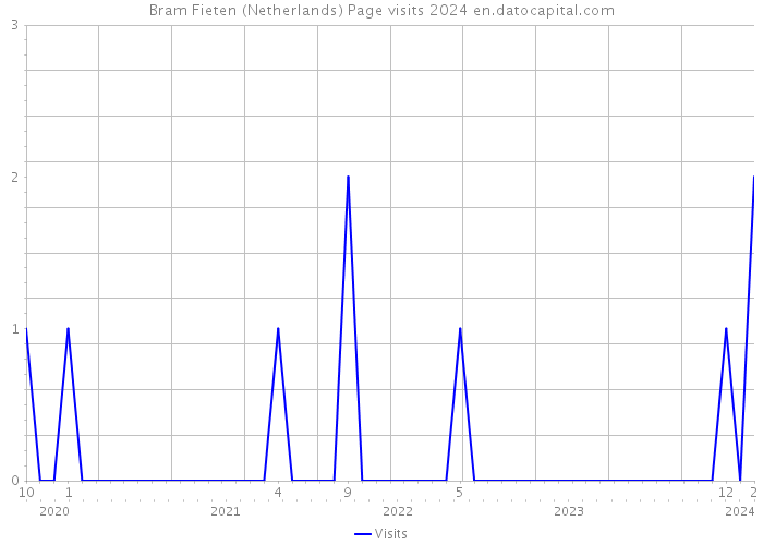Bram Fieten (Netherlands) Page visits 2024 
