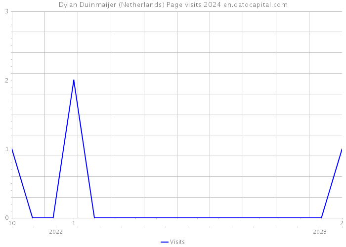 Dylan Duinmaijer (Netherlands) Page visits 2024 