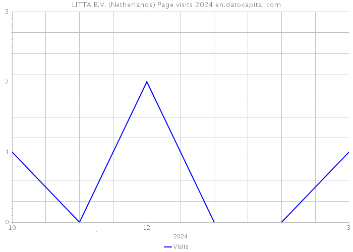 LITTA B.V. (Netherlands) Page visits 2024 