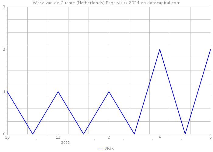 Wisse van de Guchte (Netherlands) Page visits 2024 
