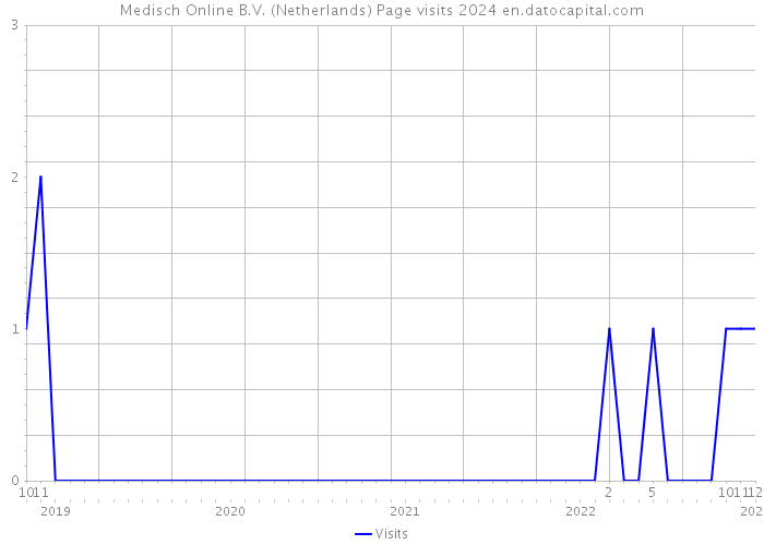 Medisch Online B.V. (Netherlands) Page visits 2024 