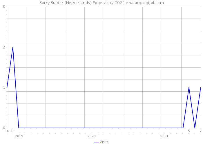 Barry Bulder (Netherlands) Page visits 2024 