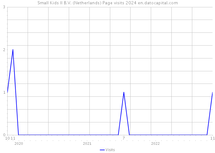 Small Kids II B.V. (Netherlands) Page visits 2024 
