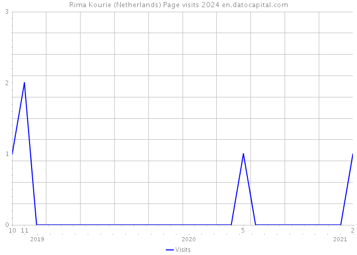 Rima Kourie (Netherlands) Page visits 2024 