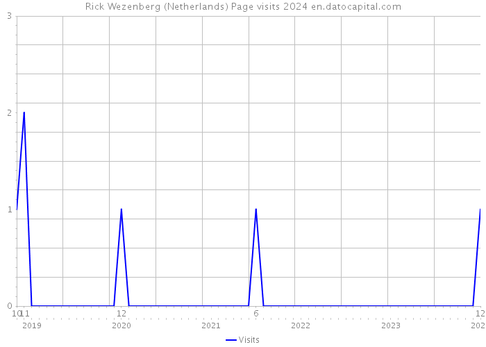 Rick Wezenberg (Netherlands) Page visits 2024 