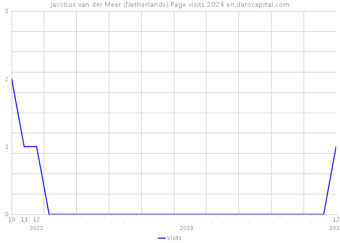 Jacobus van der Meer (Netherlands) Page visits 2024 