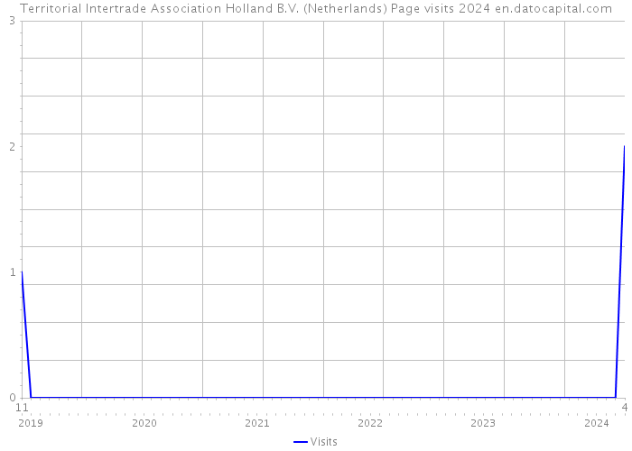 Territorial Intertrade Association Holland B.V. (Netherlands) Page visits 2024 