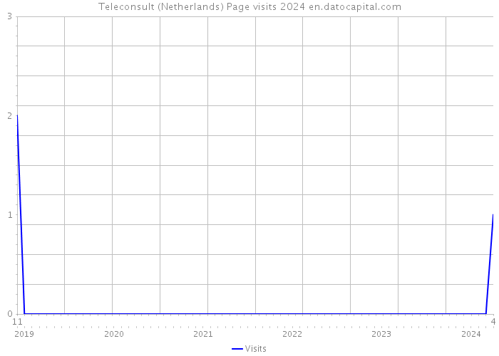 Teleconsult (Netherlands) Page visits 2024 