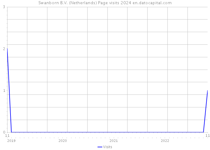 Swanborn B.V. (Netherlands) Page visits 2024 