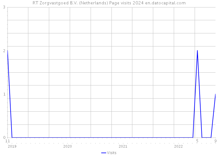 RT Zorgvastgoed B.V. (Netherlands) Page visits 2024 