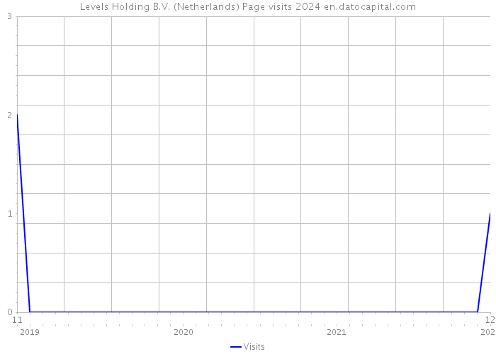 Levels Holding B.V. (Netherlands) Page visits 2024 