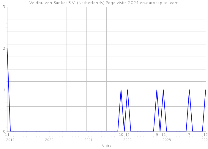 Veldhuizen Banket B.V. (Netherlands) Page visits 2024 