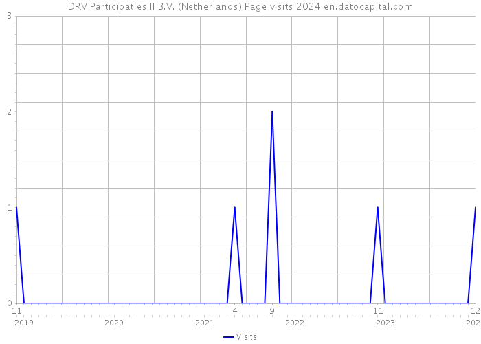 DRV Participaties II B.V. (Netherlands) Page visits 2024 