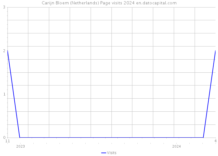 Carijn Bloem (Netherlands) Page visits 2024 