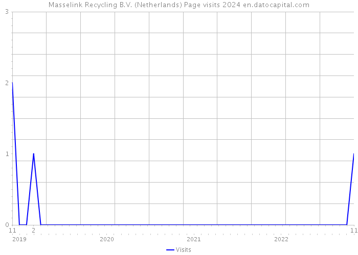 Masselink Recycling B.V. (Netherlands) Page visits 2024 