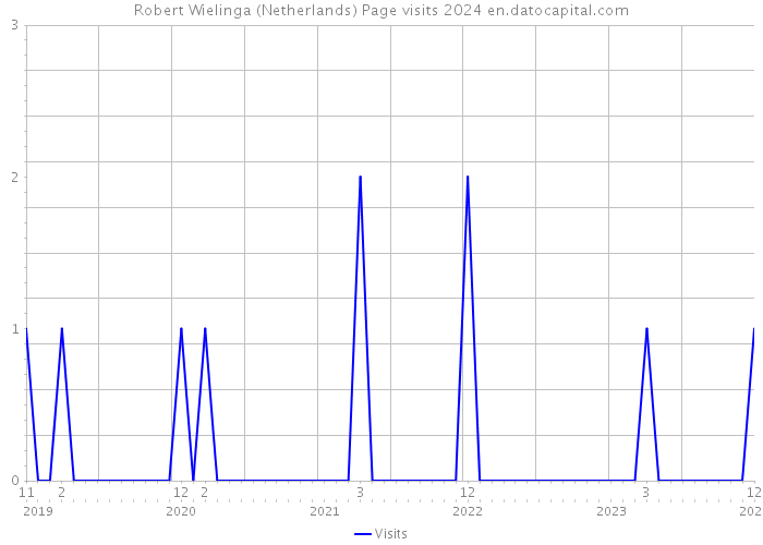 Robert Wielinga (Netherlands) Page visits 2024 