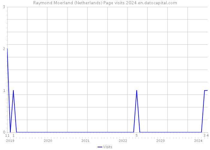 Raymond Moerland (Netherlands) Page visits 2024 