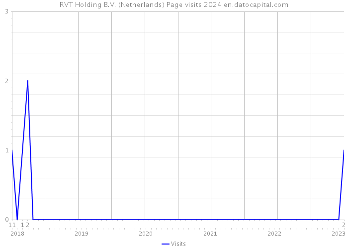 RVT Holding B.V. (Netherlands) Page visits 2024 