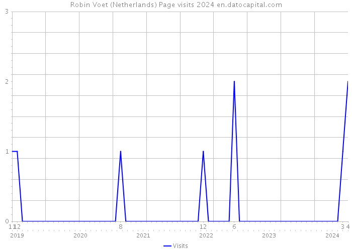 Robin Voet (Netherlands) Page visits 2024 