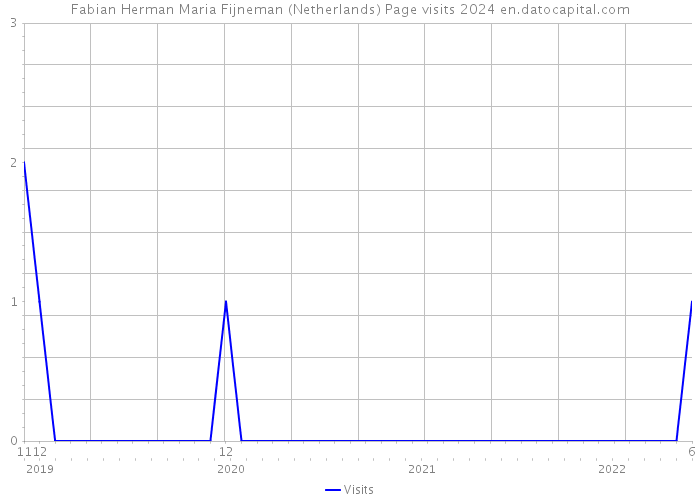 Fabian Herman Maria Fijneman (Netherlands) Page visits 2024 