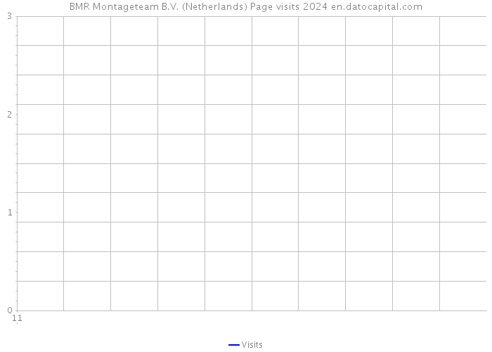 BMR Montageteam B.V. (Netherlands) Page visits 2024 